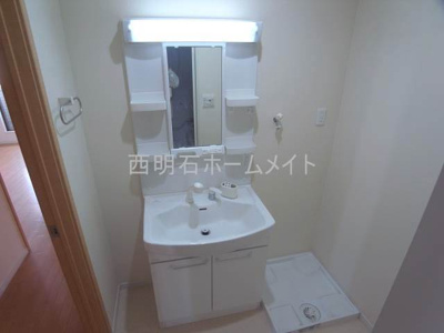 【洗面所】 | リュクス西明石Ⅱ | 洗面脱衣所　シャンドレ