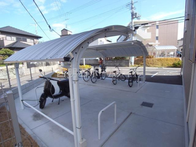 【その他共用部分】 | リュクス西明石Ⅱ | 駐輪場