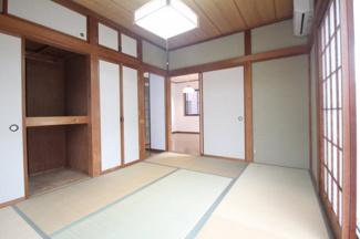 【寝室】 | 柏崎貸家 | １Fの和室です