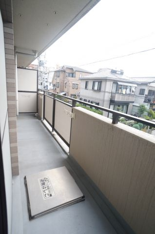 メルベーユ宝塚のバルコニー