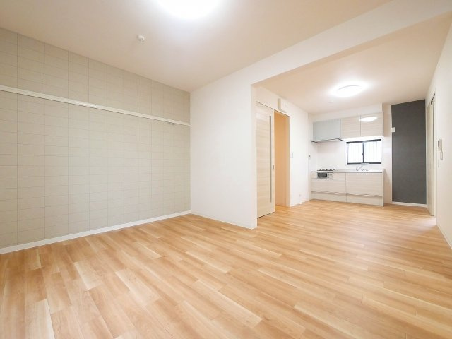 クレールコートＢの居間・リビング|おしゃれなリビングです