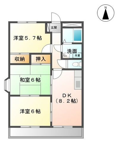 グランドールの間取り