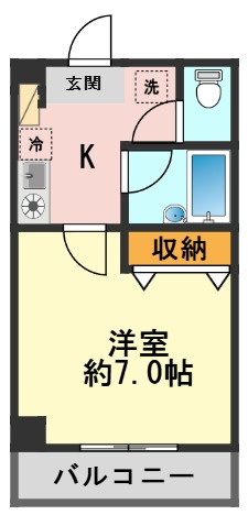メゾン・ドエフの間取り