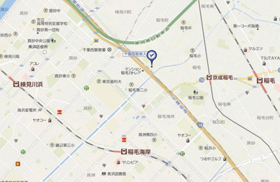 【地図】 | 稲毛台サンハイツA棟