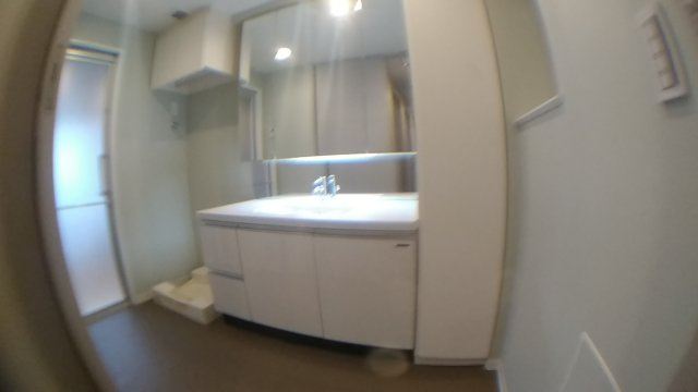 中央区新富１丁目の賃貸マンションのその他|洗面
