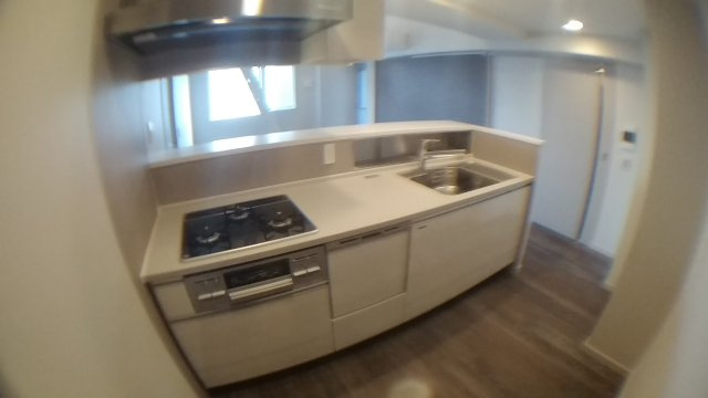 中央区新富１丁目の賃貸マンションのキッチン