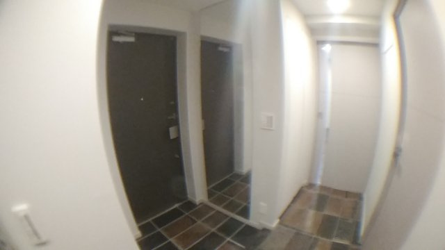 中央区新富１丁目の賃貸マンションの玄関