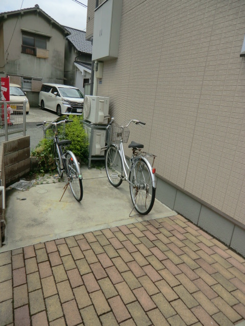 大阪市西淀川区姫島１丁目のアパートのその他共用部分|駐輪場
