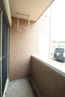 【バルコニー】 | リバレイン | お洗濯にも便利なバルコニー付き