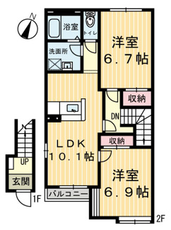 【間取り】 | リバレイン
