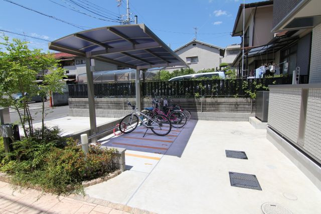 【その他共用部分】 | clochette立花(クロシェットタチバナ) | 駐輪場・バイク置場2台分