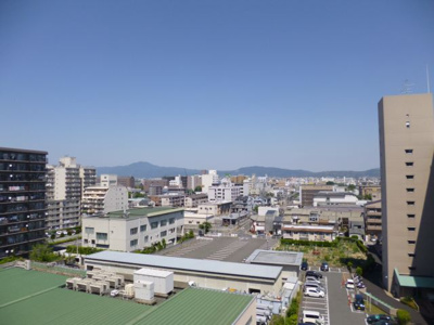 【展望】 | デ・リード＆サンヴェール桂川東 | 東山如意ヶ嶽を正面に見据えるロケーションです。