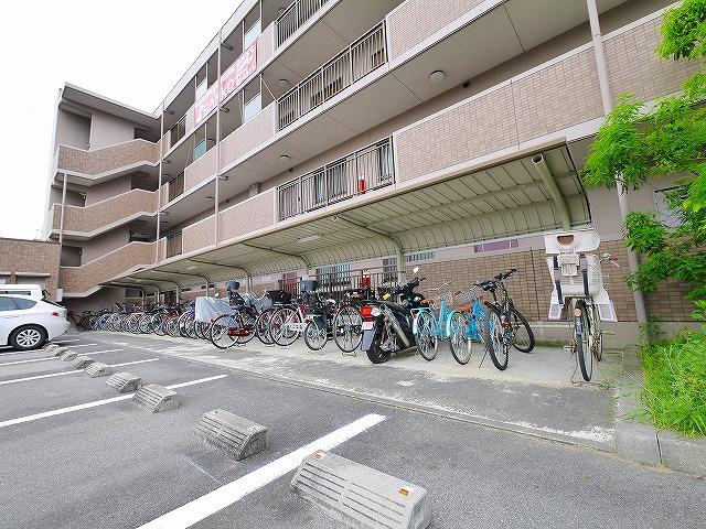 サンビレッジNARAのその他共用部分|自転車置き場