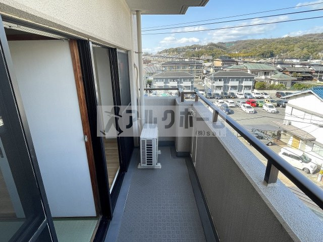オーク国分のバルコニー|オーク国分　バルコニー
