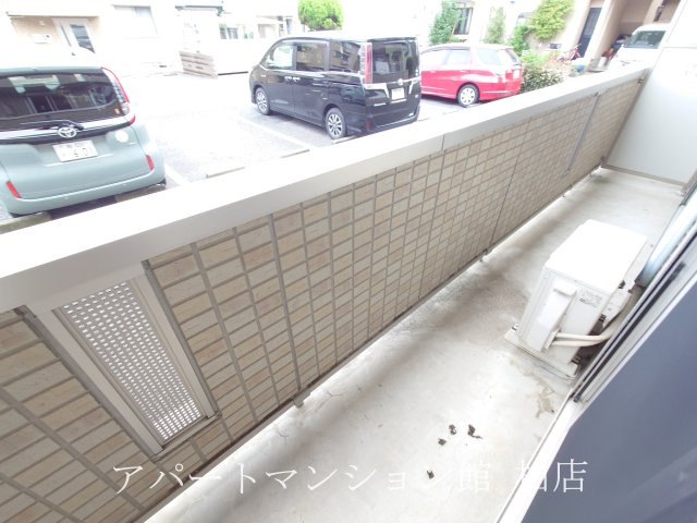 カシータⅡのバルコニー