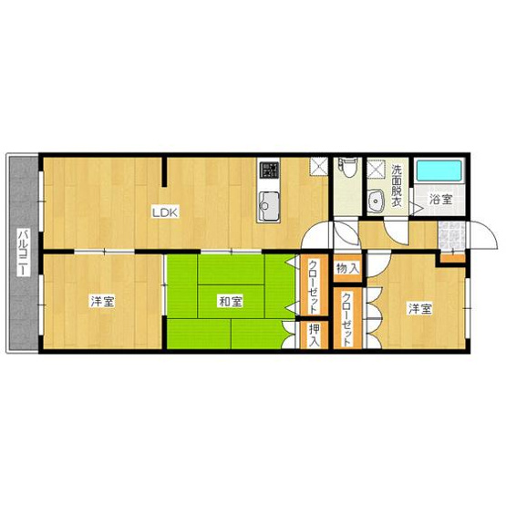 【間取り】 | プロムナード