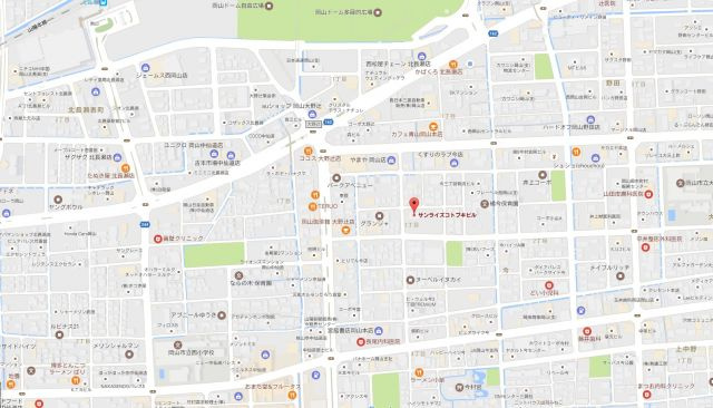 サンライズコトブキビルの地図