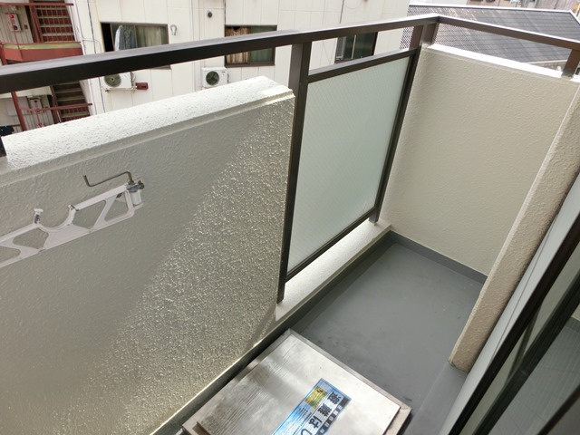 大拓ハイツ7のバルコニー