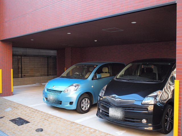 シュテルン　ハイムの駐車場