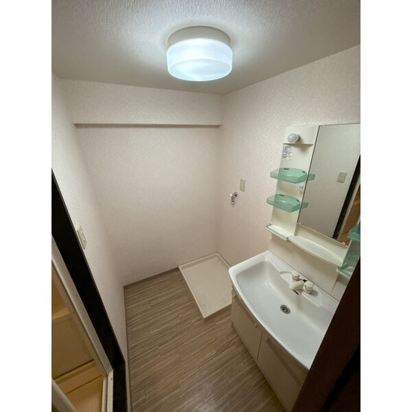 ゼフィール西明石の洗面所