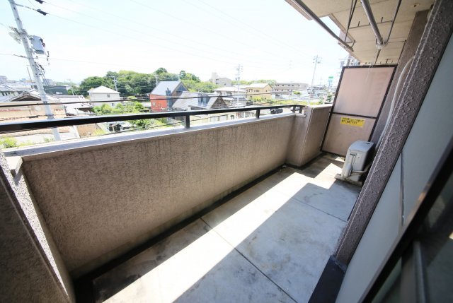 シャトー新宮のバルコニー