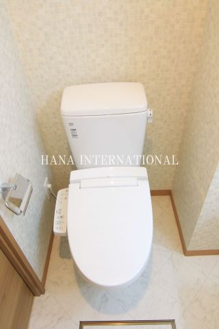 モアナコート北綾瀬のトイレ