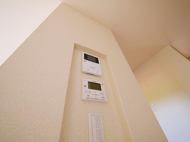 ラテール平城Ｂのセキュリティ|モニターホン完備