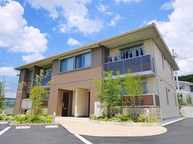 ラテール平城Ｂの外観|外観もきれいです