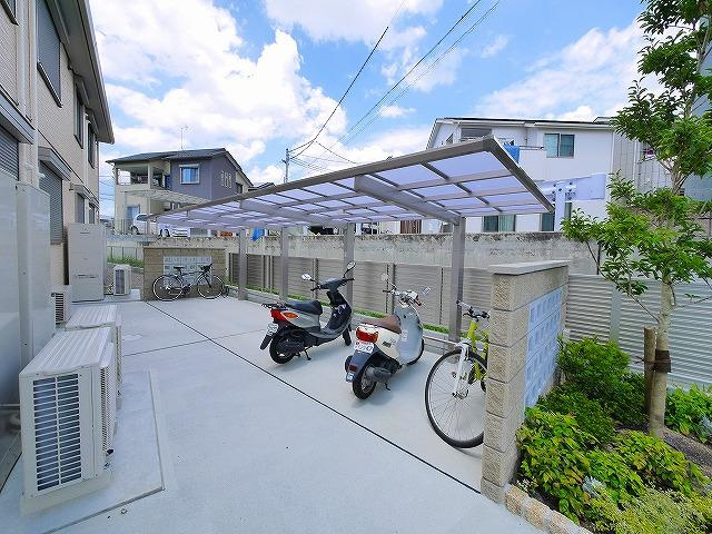 ラテール平城Ｂのその他共用部分|駐輪場