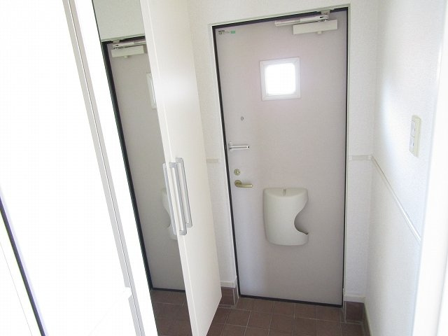 ウエスト　ウッドの玄関