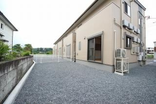 あじさい（貸家）の庭|専用庭