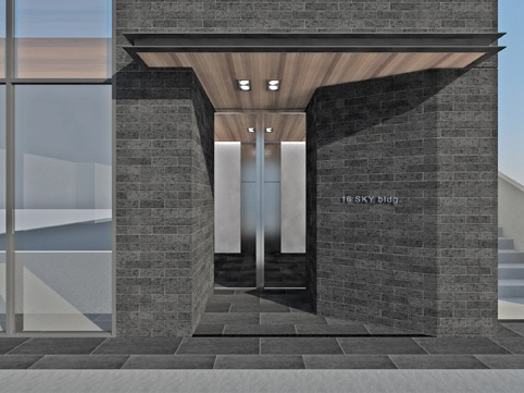 第16スカイビルのエントランス