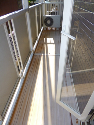 【バルコニー】 | ソリトンハウス | ※同建物同型別のお部屋