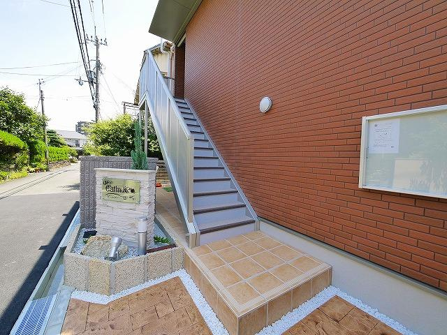 カーム・ケーのエントランス|建物の内部です