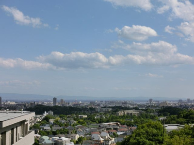 【展望】 | エスリード西宮甲陽園III番館 | バルコニーからはパノラマの眺望です！