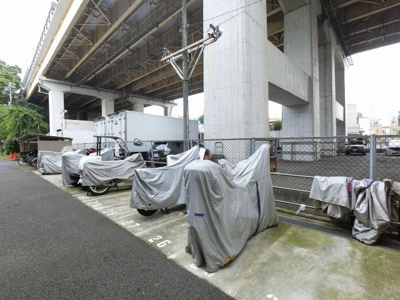 【その他共用部分】 | ローズハイツ新横浜 | バイク置場