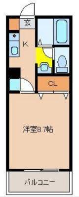 テンダーⅡ番館の間取り