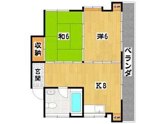 【間取り】 | 當山アパート
