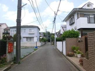 【周辺】 | 敷地前面道路部分街並み
