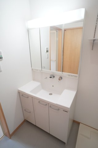 グリーンカーサの洗面所