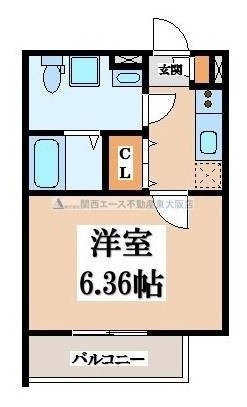 【間取り】 | メゾンドペーシェ鴻池