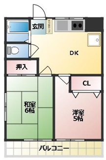 【間取り】 | 第3しげるハイツ