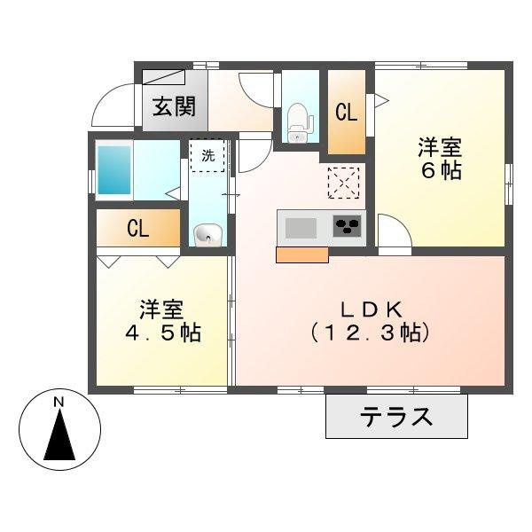 味野戸建貸家
