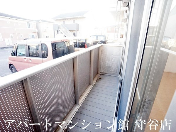 ブルーメンベートのバルコニー