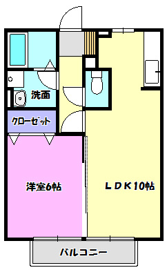ブルーメンベートの間取り