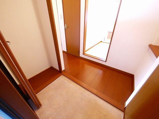 メゾンプレミール　Ａ棟の玄関|シンプルで使いやすい玄関です