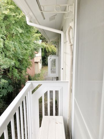 グローバルハイツのバルコニー