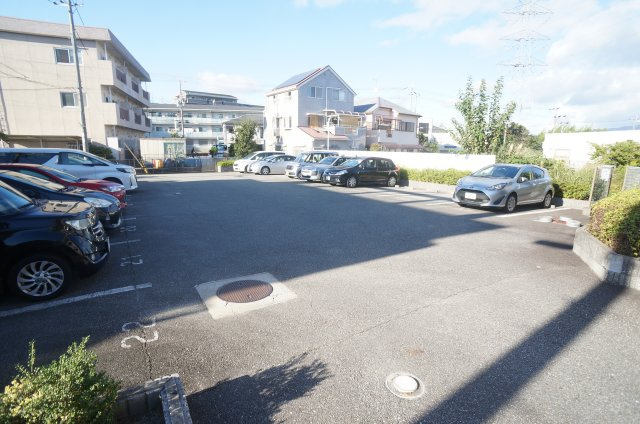 フローレスタの駐車場