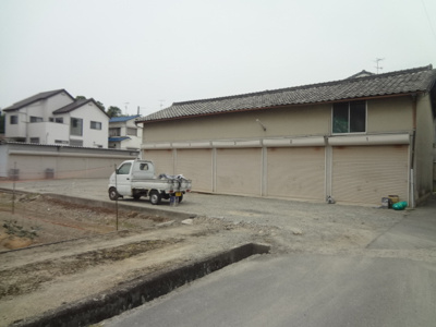 【外観】 | 鉢塚2丁目シャッター付き倉庫