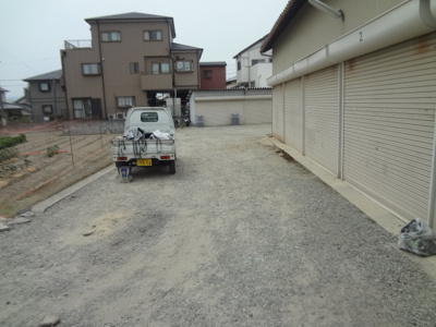 【外観】 | 鉢塚2丁目シャッター付き倉庫